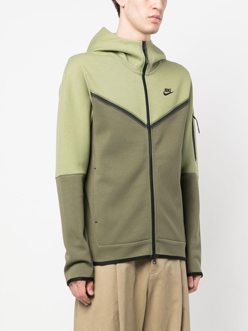 swoosh-logo detail hoodie 3