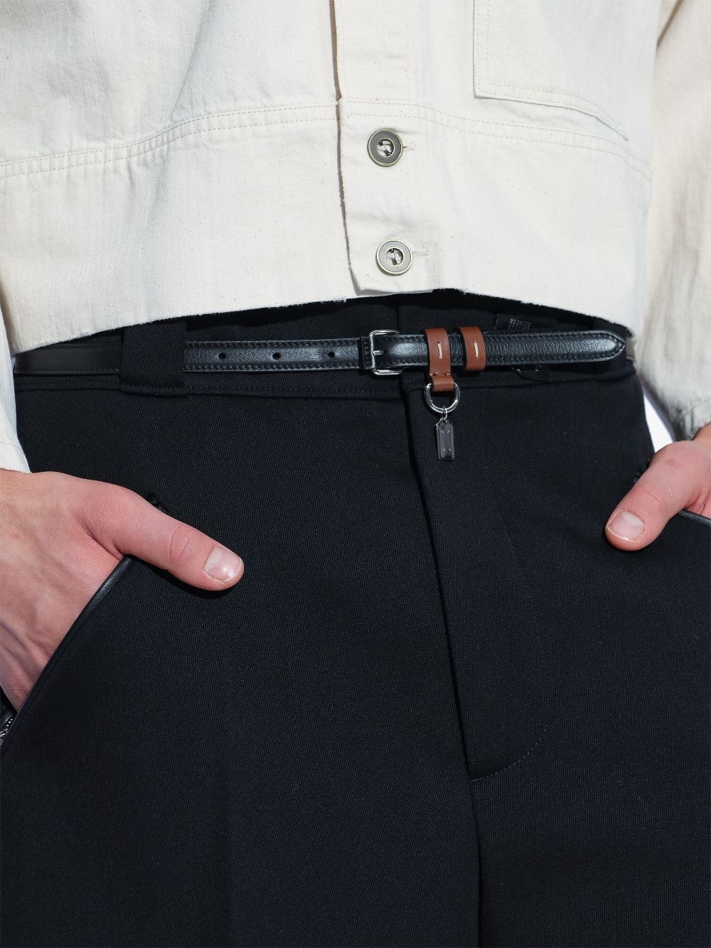 leather belt - 3