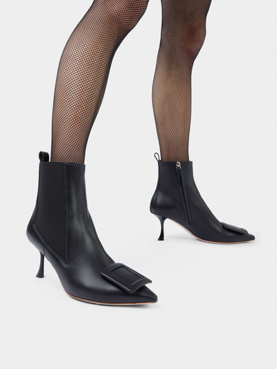 Roger Vivier Viv' in The City Booties in Leather outlook