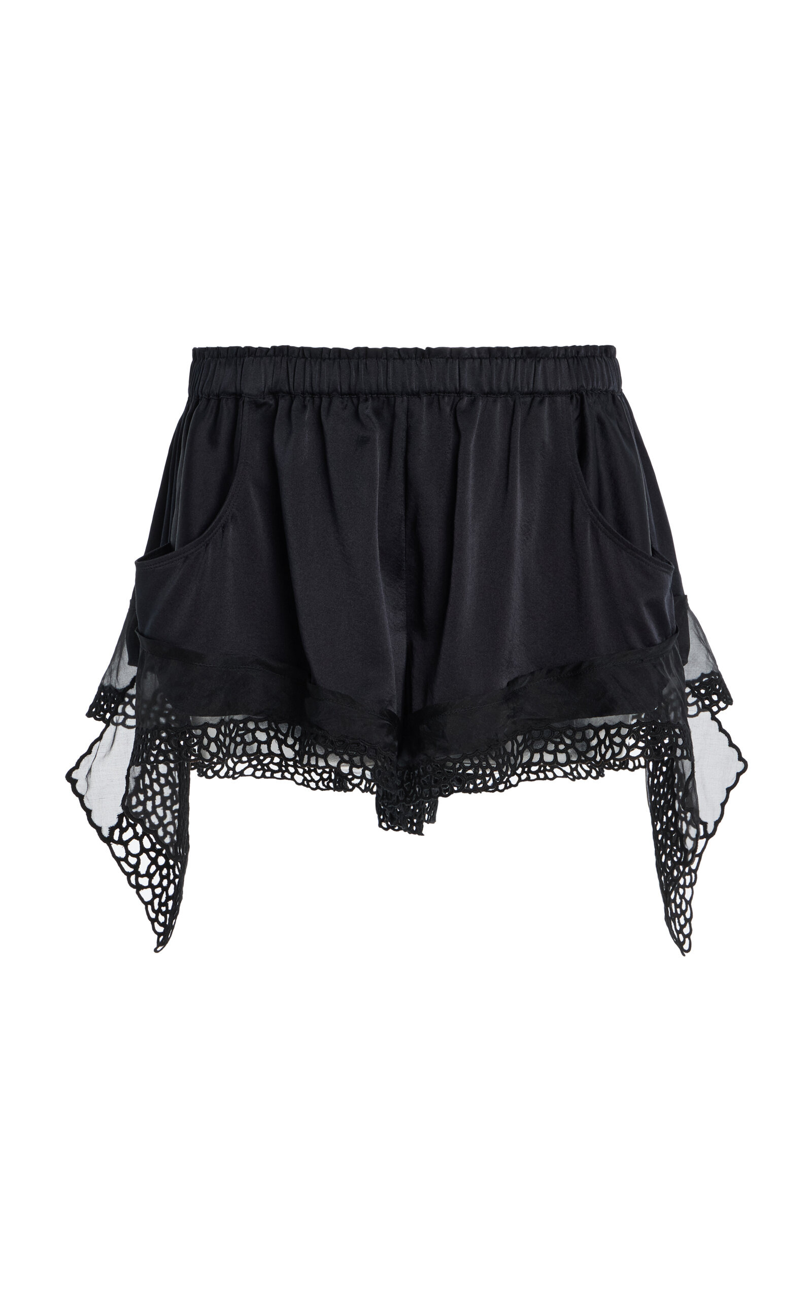 Ildana Silk Shorts black - 1