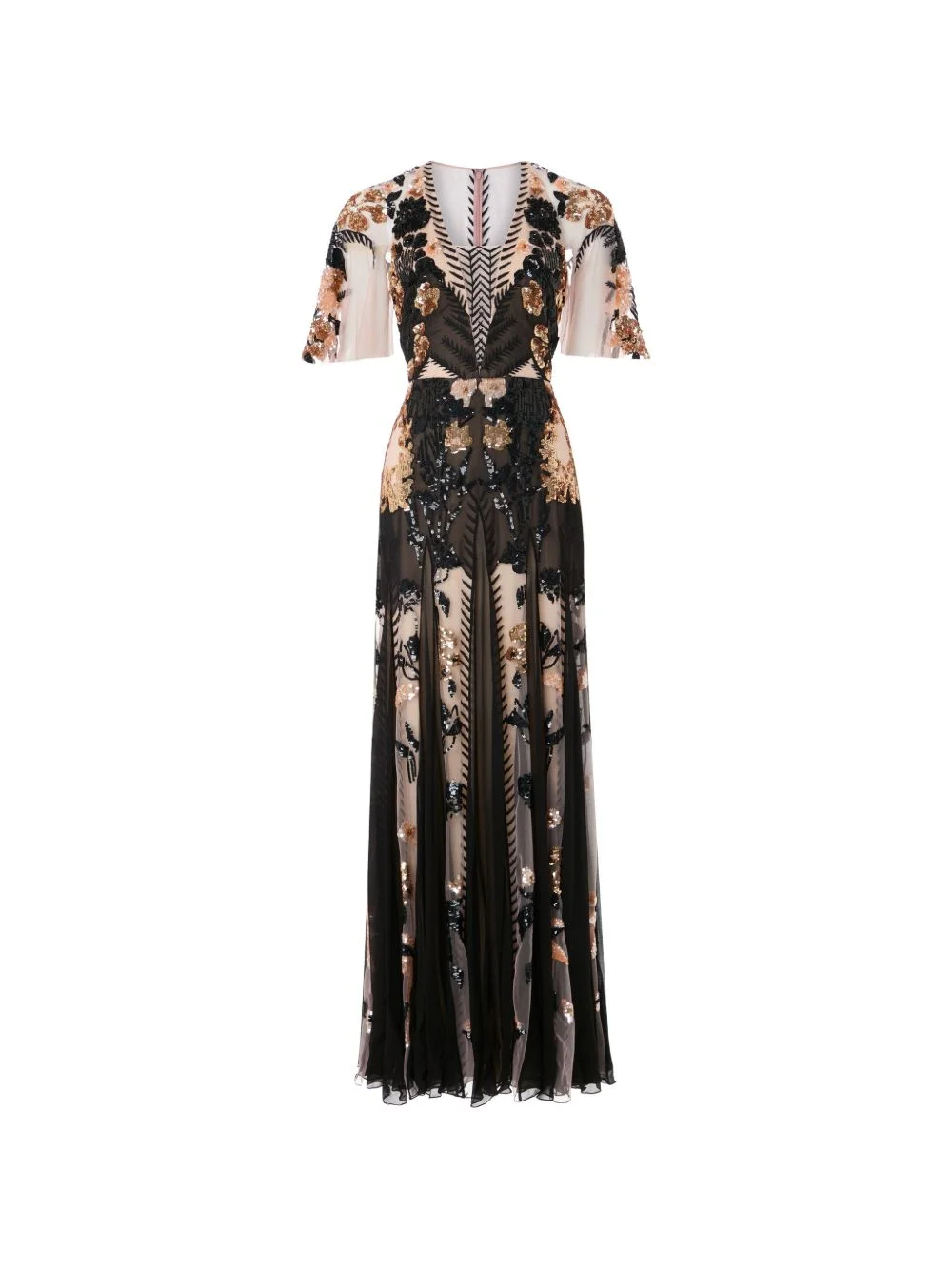 Gilded gown dress - 1