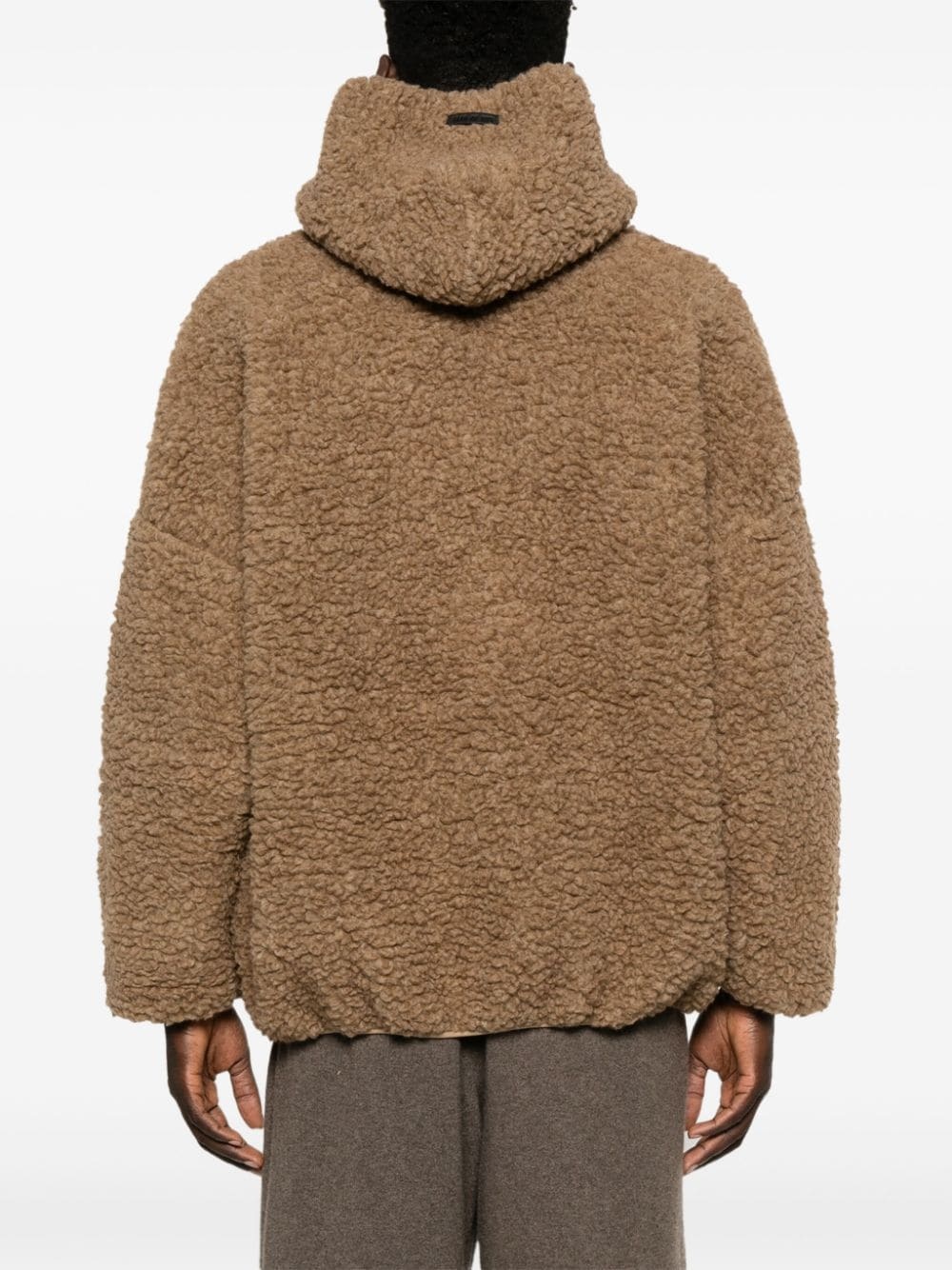 polar-fleece hoodie - 4
