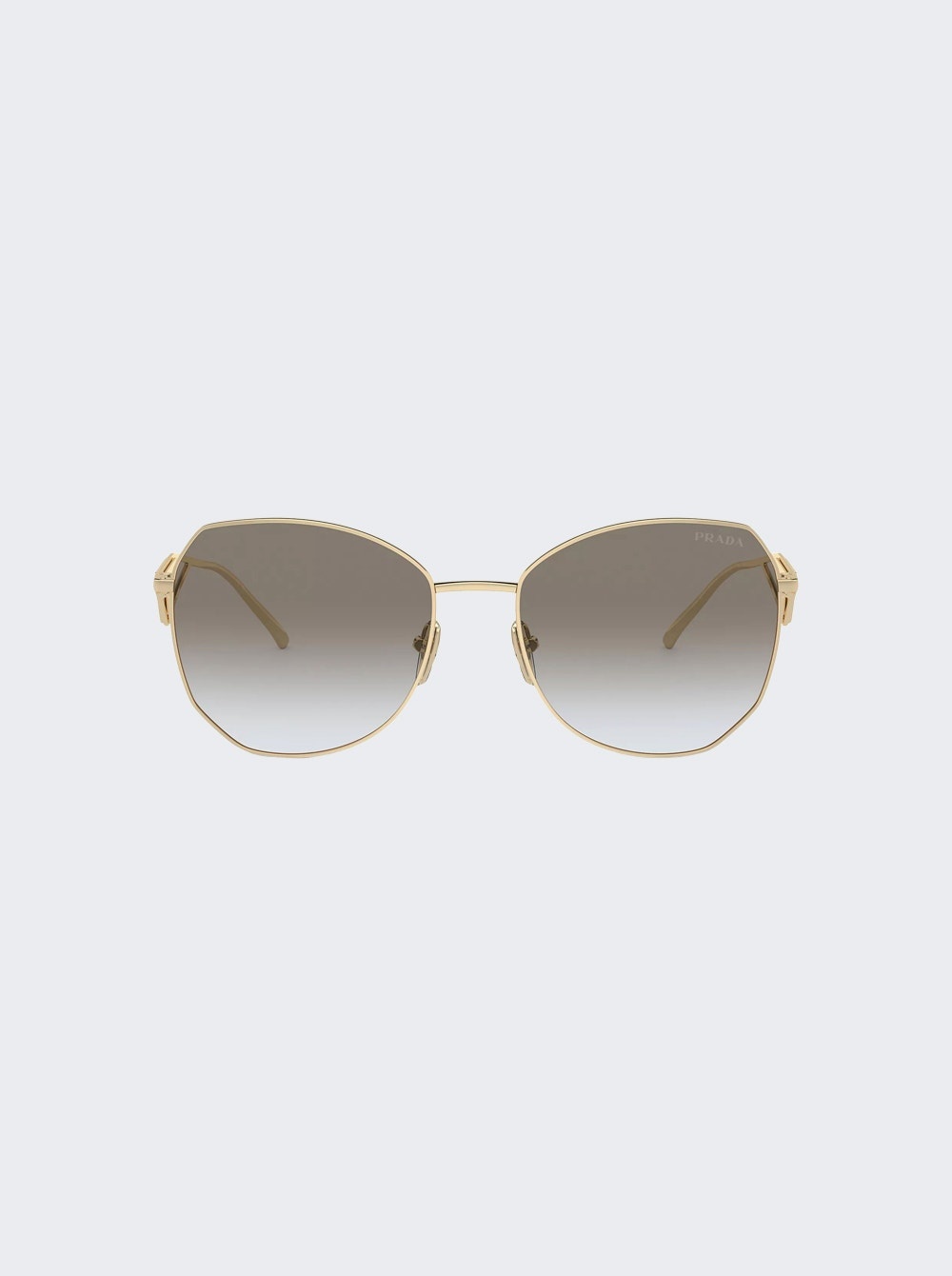 Gradient Lens Sunglasses Gold - 1