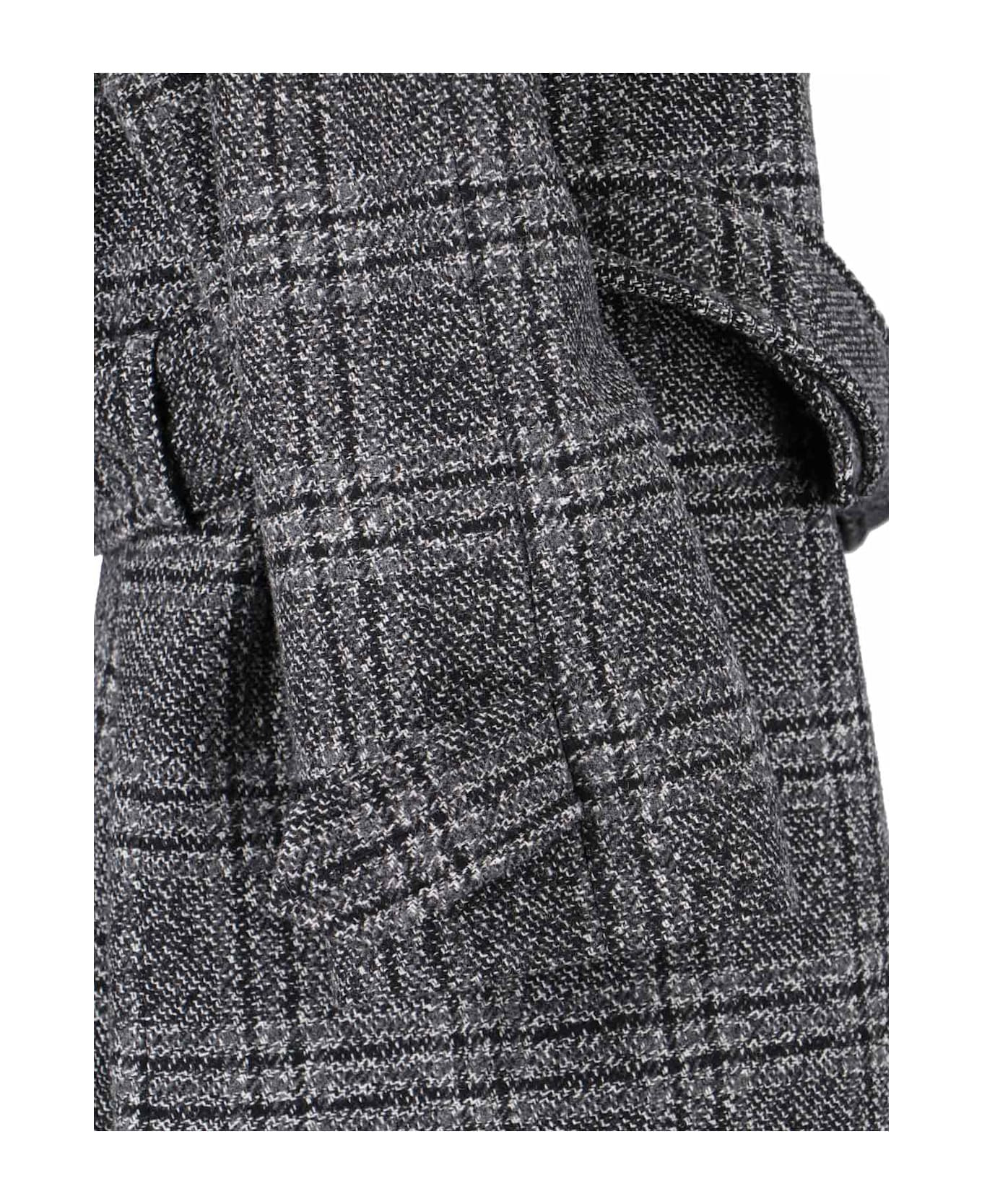 'one Layer' Wool Coat - 3