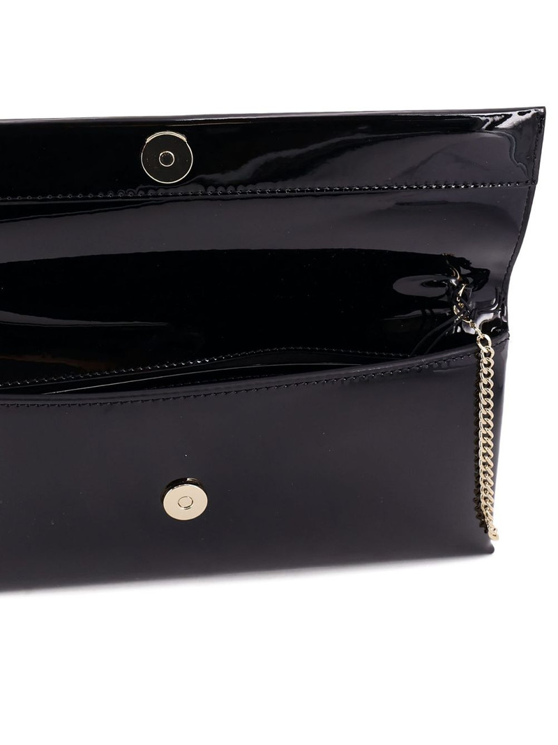 chain patent-leather clutch bag 4