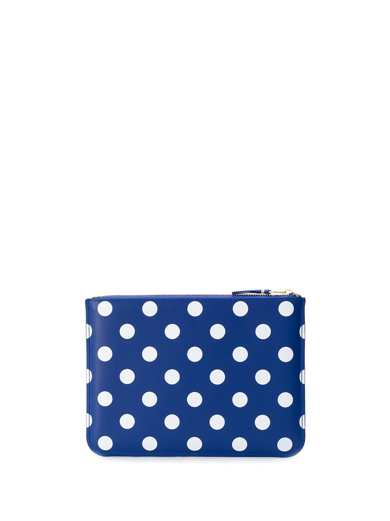 Comme Des Garçons Dots Printed Big Pouch outlook