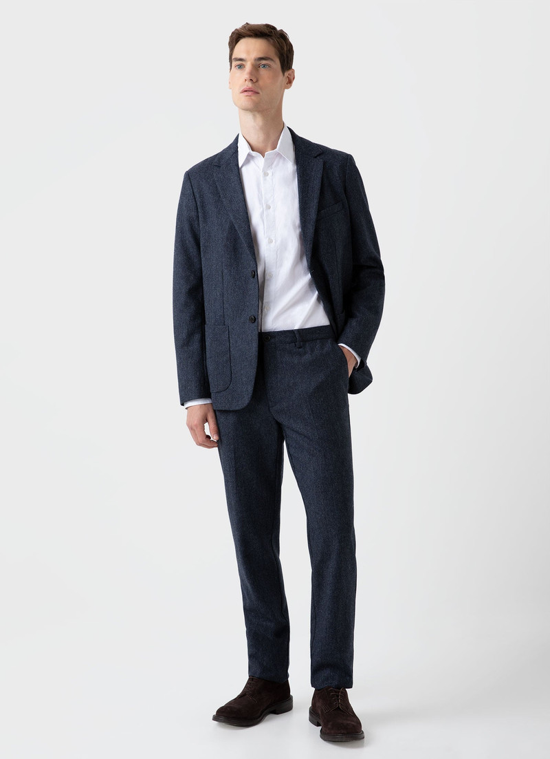Sunspel Donegal Wool Blazer outlook