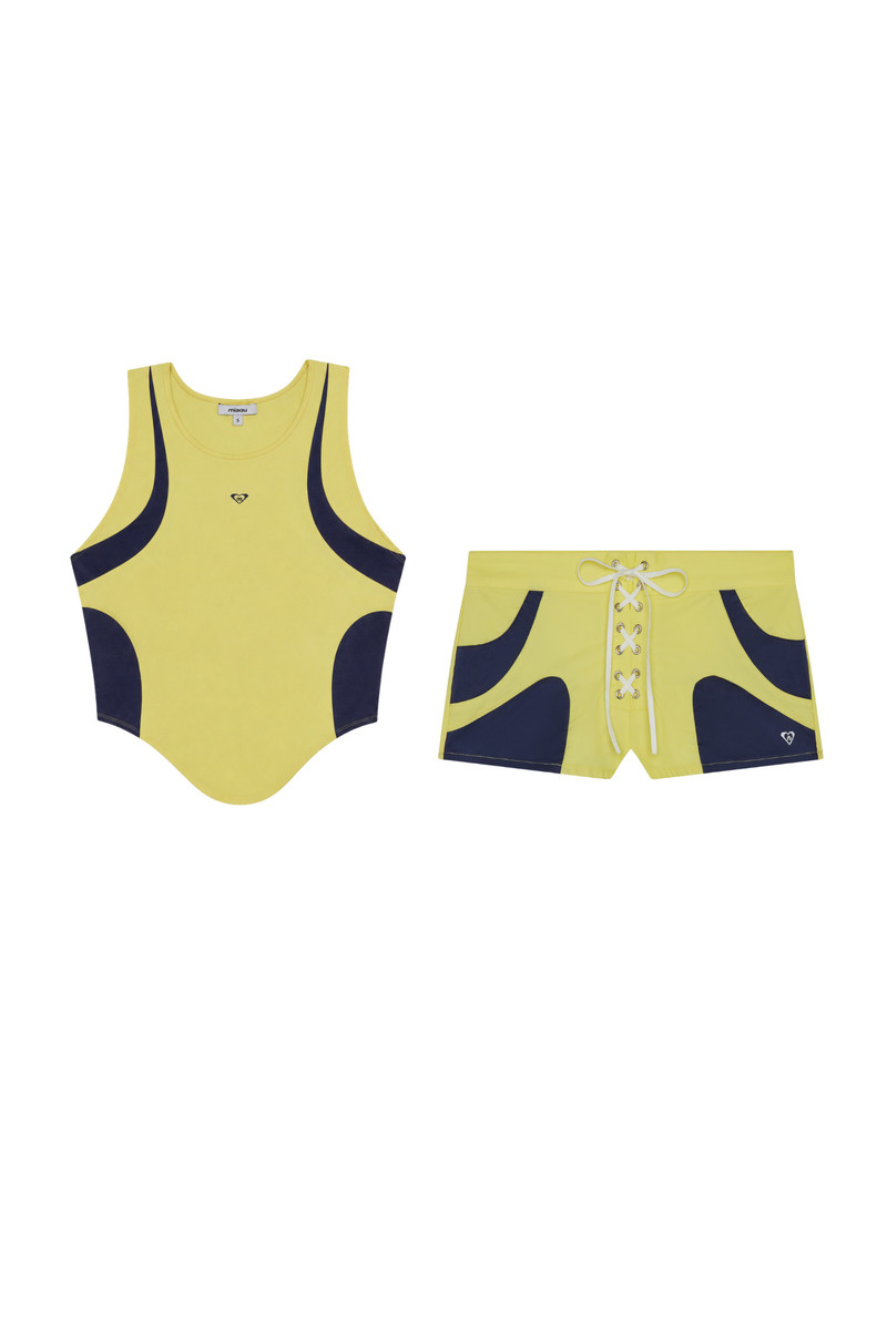 ROXY JINX TANK + BLAKE SHORT - LEMONADE 1