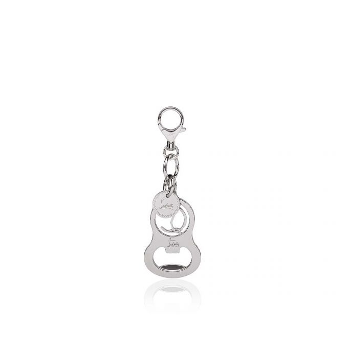 Cl Logo Opener Keyring SILVER - 4