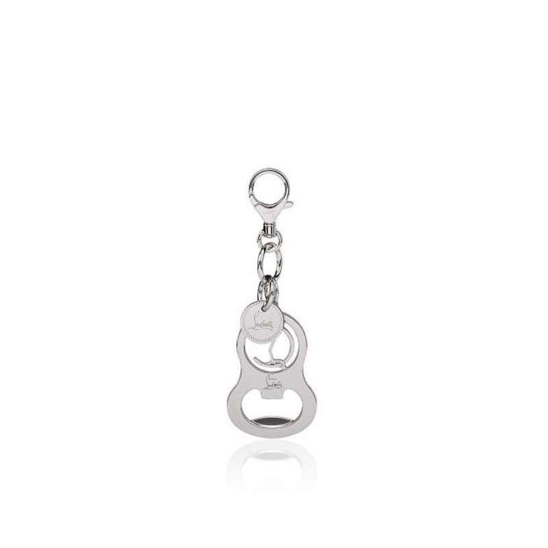 Cl Logo Opener Keyring SILVER 4