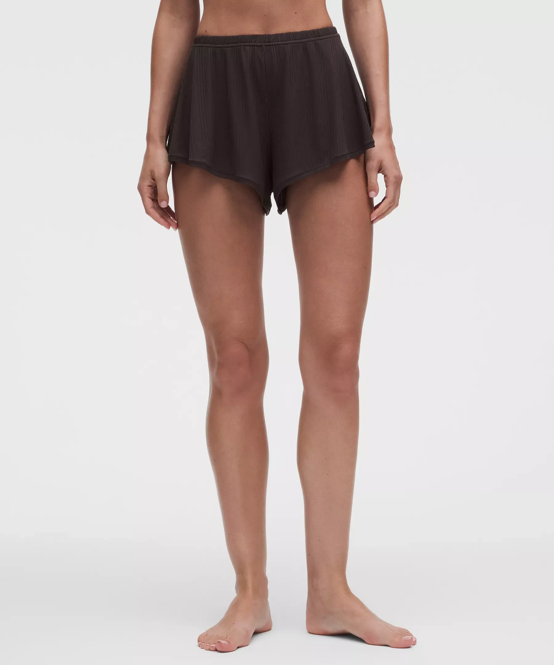 UnderEase High-Waist Ribbed Shortie Underwear - 1