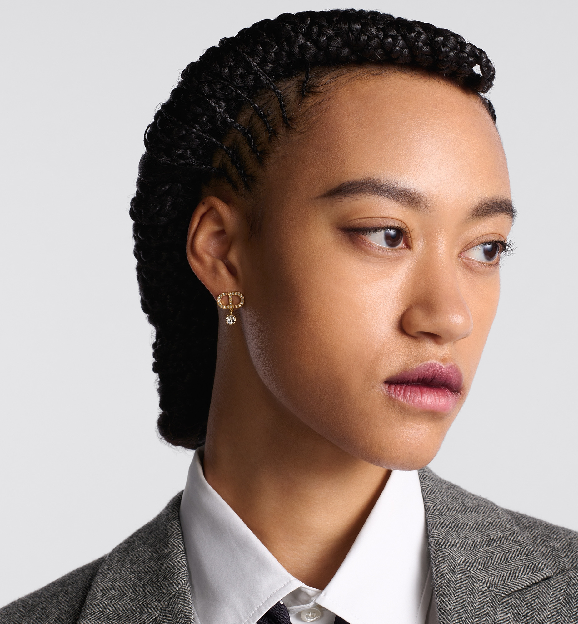 Dior Petit CD Earrings | REVERSIBLE