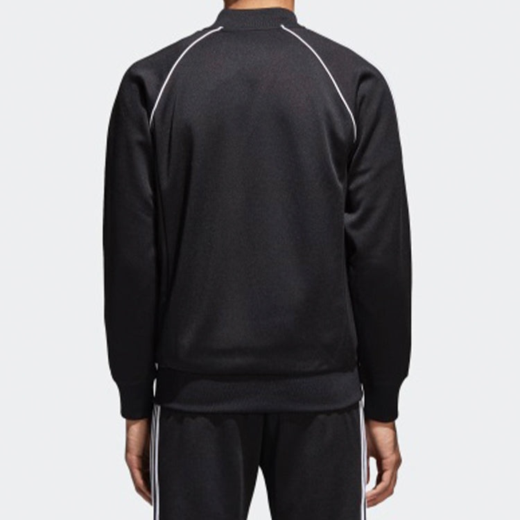 adidas originals Track Sports Stand Collar Jacket Black CW1256 - 4