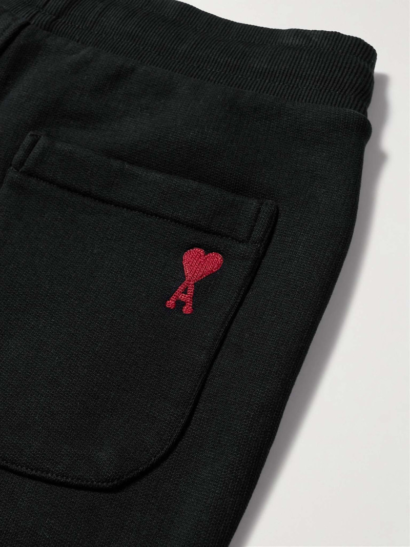Tapered Logo-Embroidered Organic Cotton-Jersey Sweatpants 4