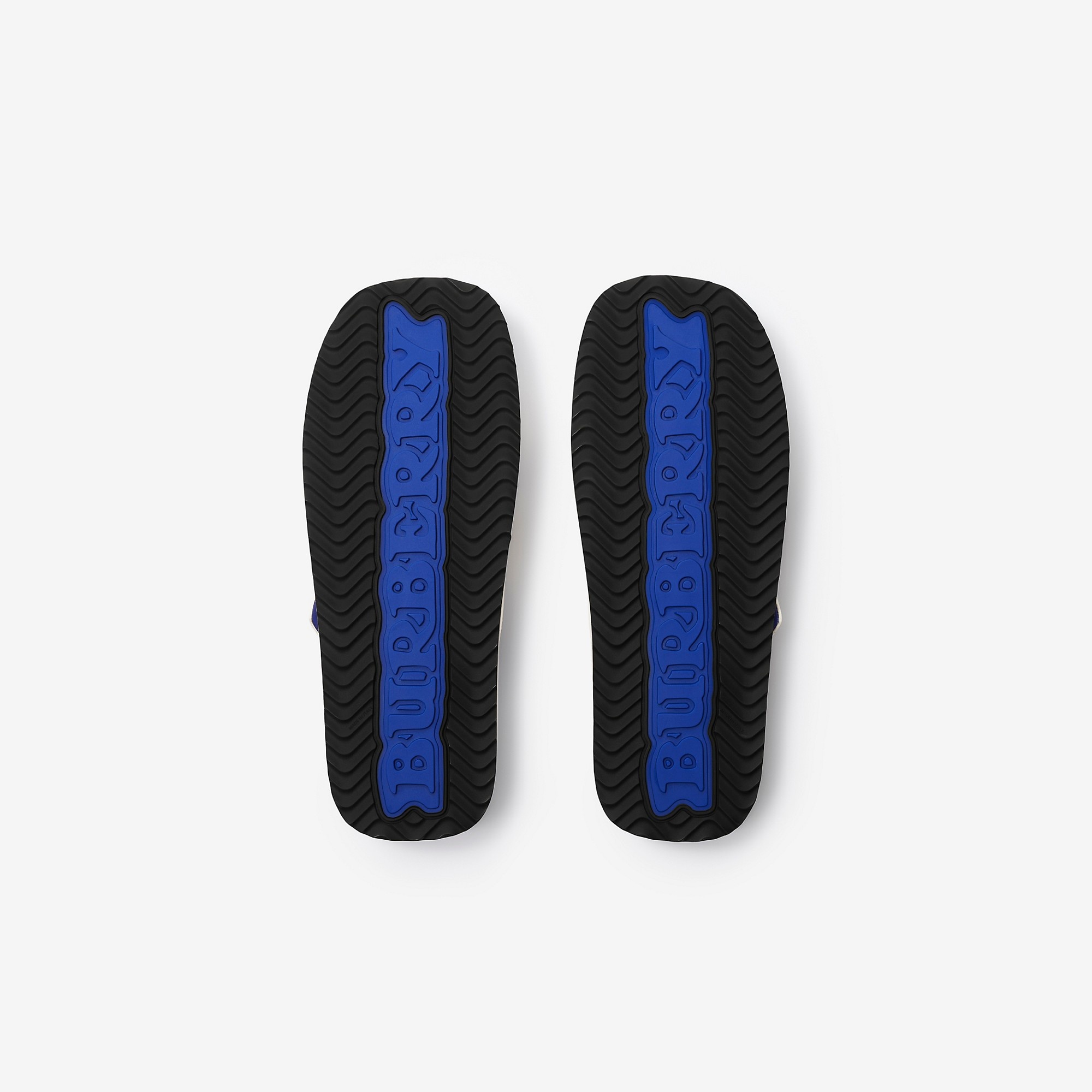 Leather Strip Shield Slides - 6