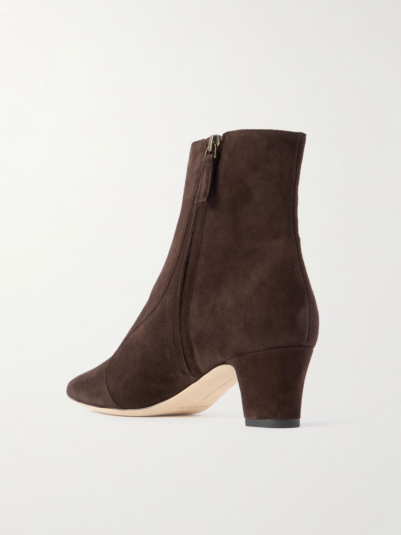 Myconia 50 suede ankle boots Dark brown - 3