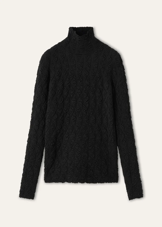 Lavender Turtleneck - 1
