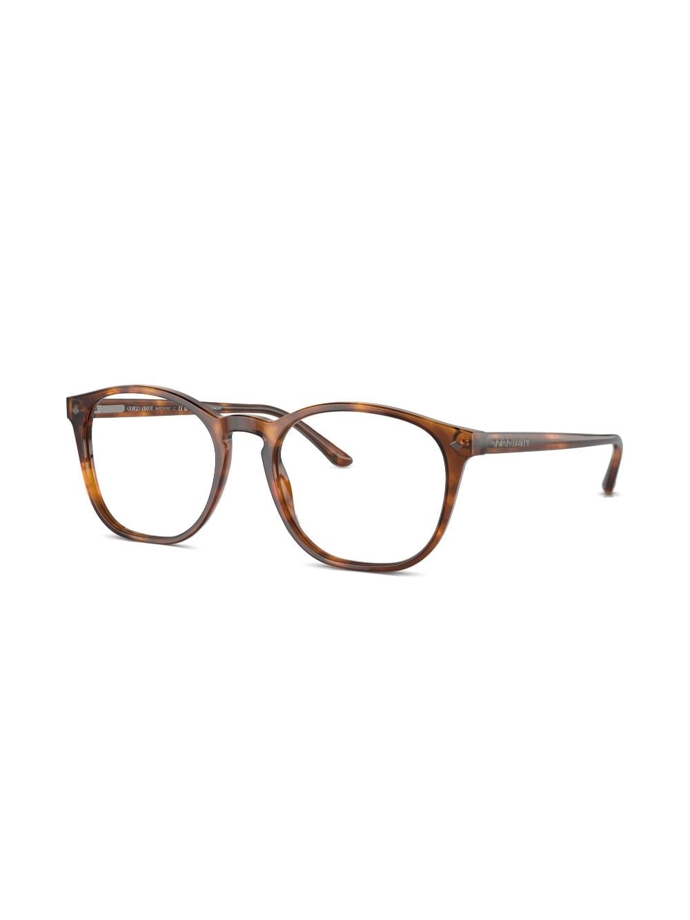 tortoiseshell round-frame glasses - 2