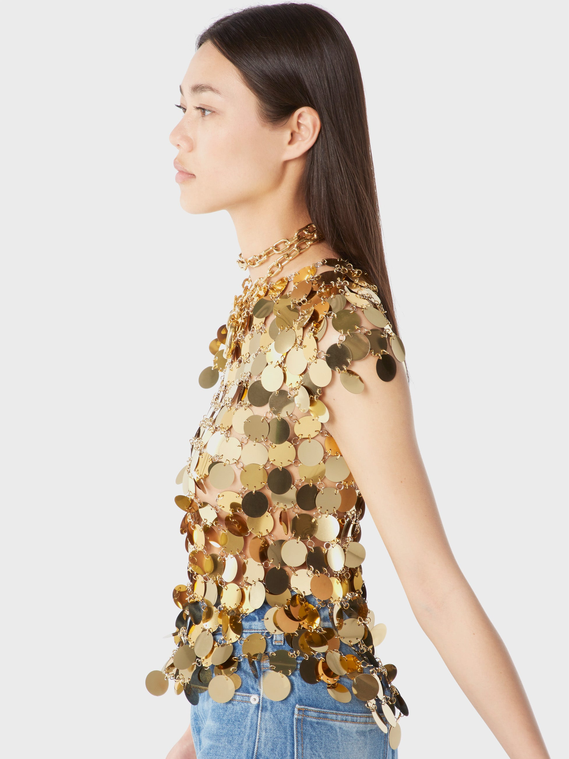 THE GOLD SPARKLE DISCS TOP - 3