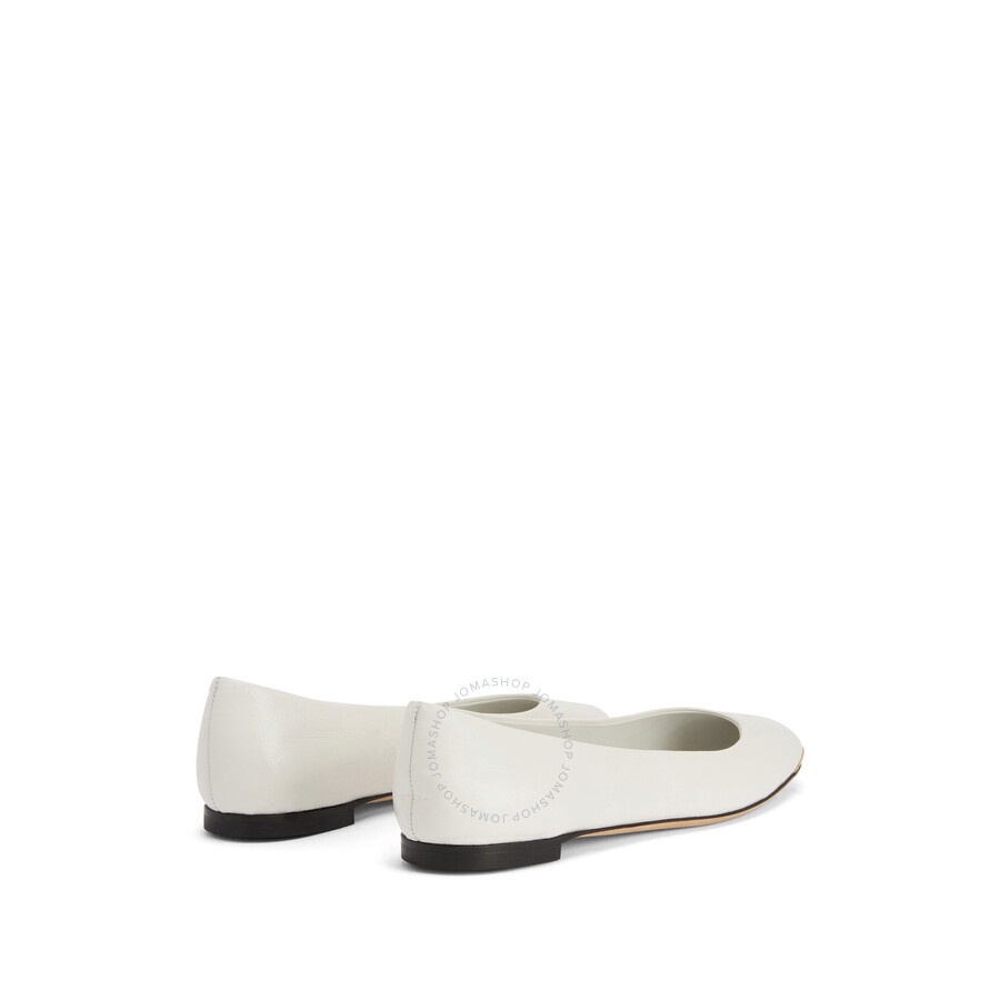 Giuseppe Zanotti Amur 2.0 Leather Ballerina Flats - 3