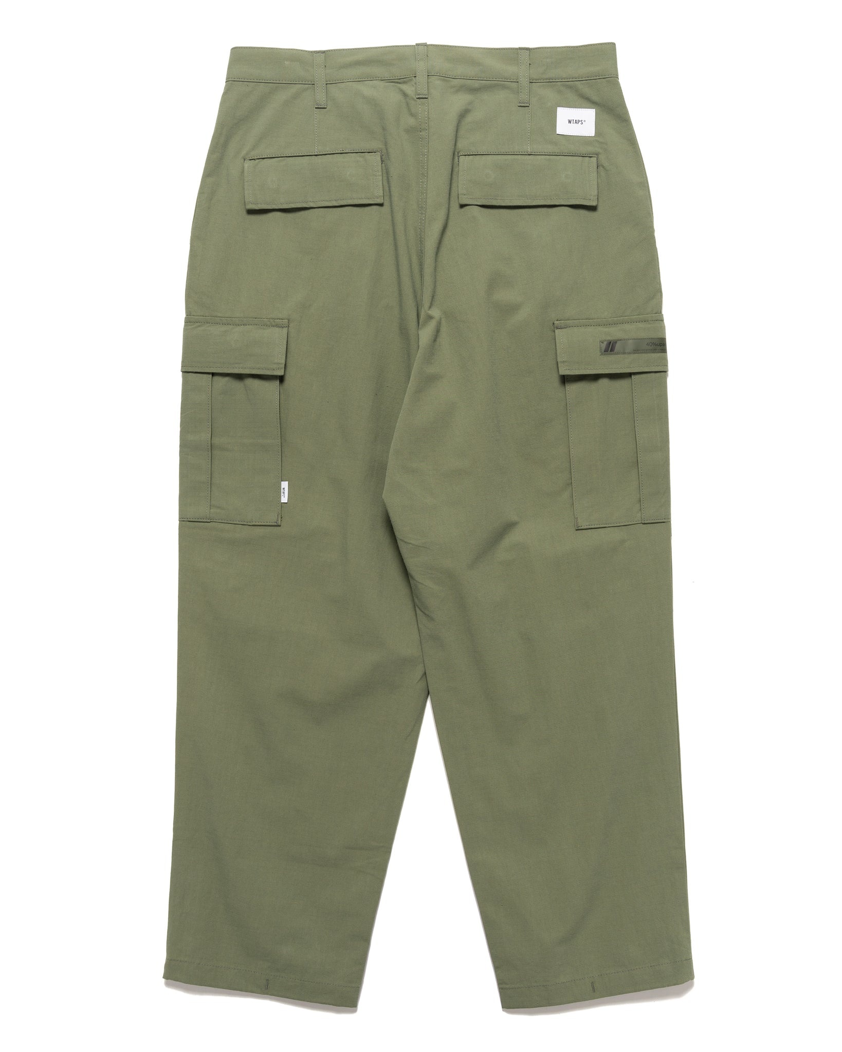 WTAPS MILT9601 / TROUSERS / NYCO. RIPSTOP OLIVE DRAB | REVERSIBLE