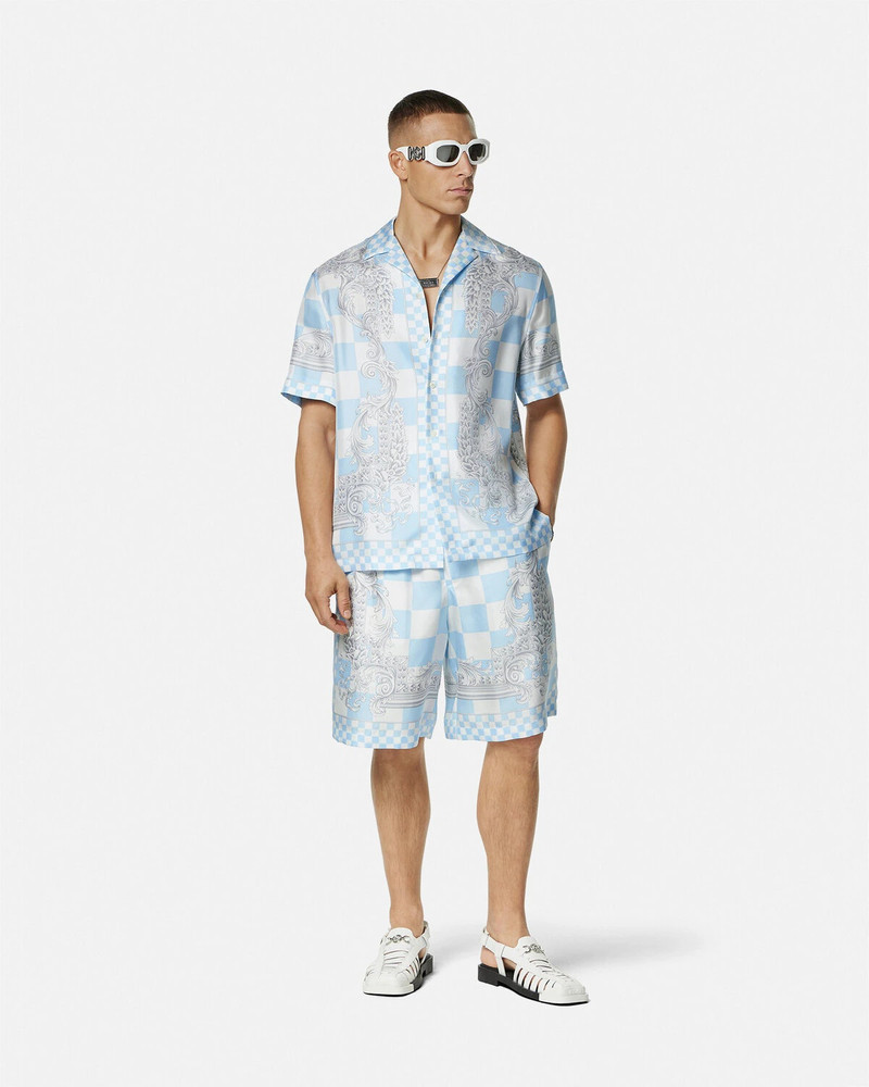 VERSACE Medusa Contrasto Silk Shirt outlook
