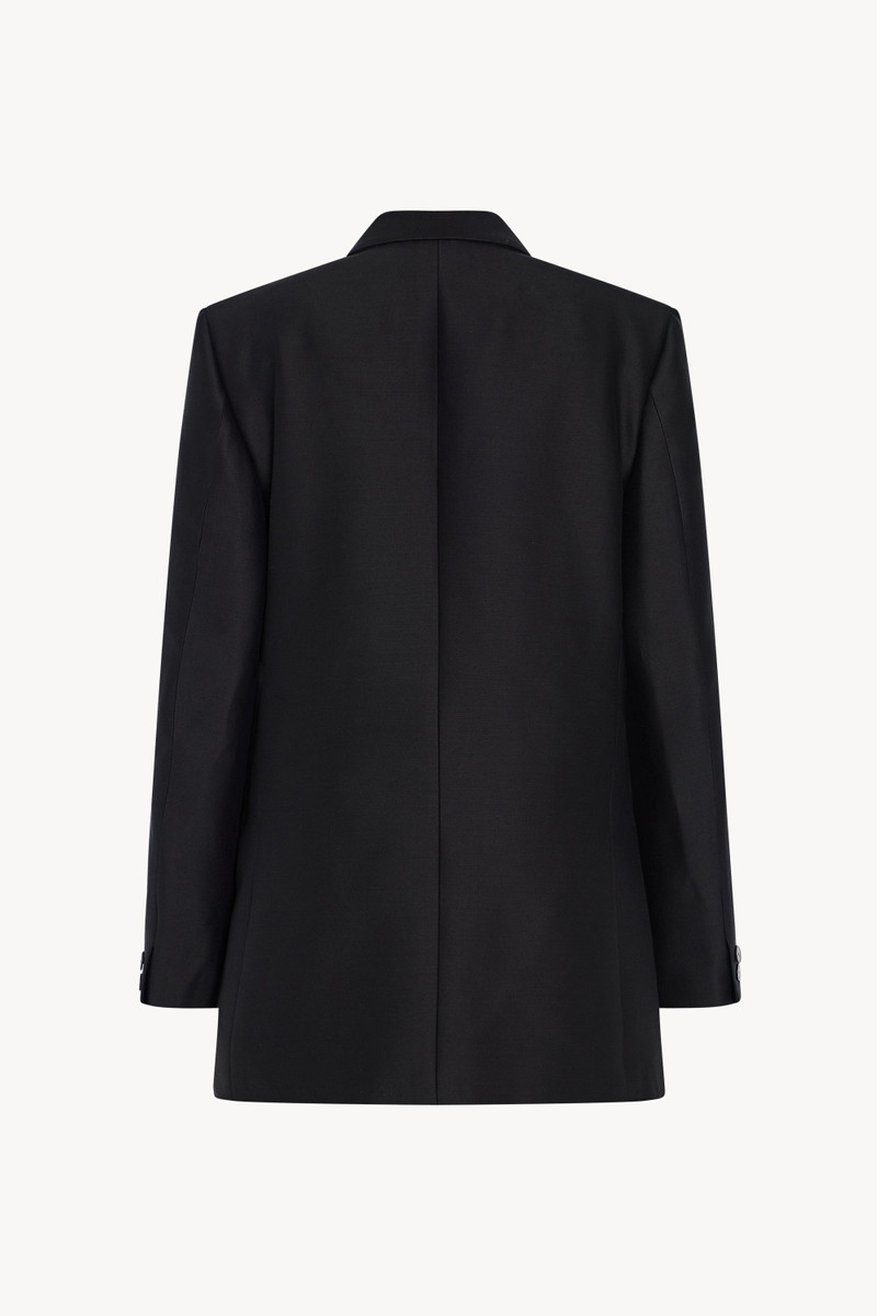 The Row Deon Jacket in Wool and Silk outlook