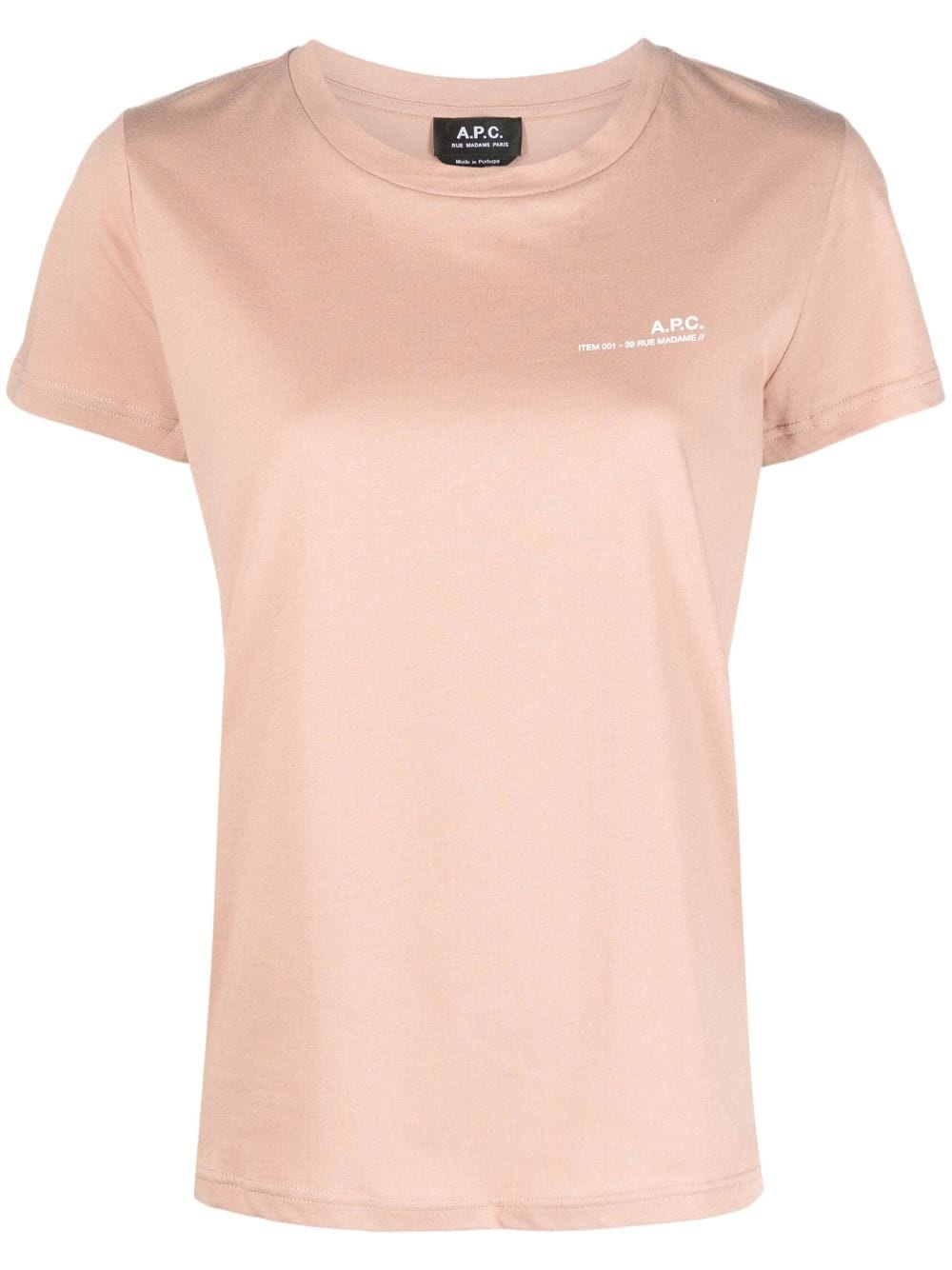 logo-print cotton T-shirt - 1