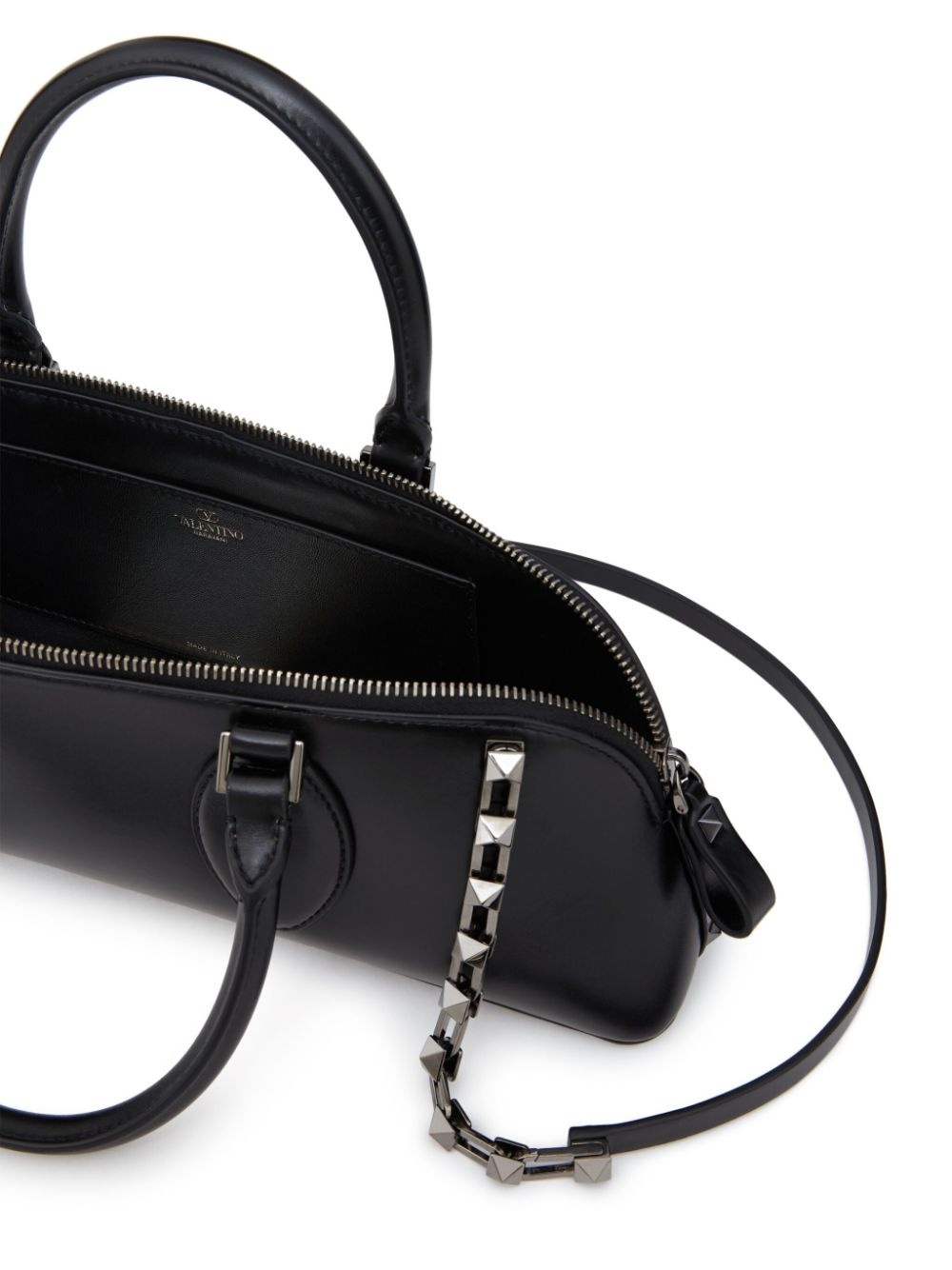 Rockstud East-West leather tote bag - 6