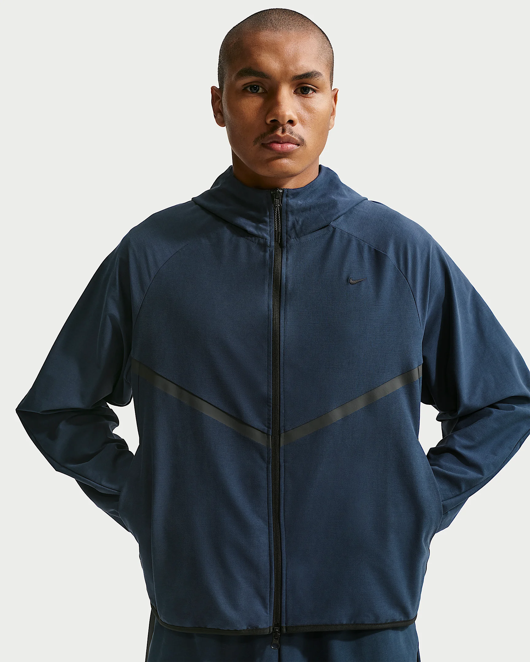 Nike Tech Men's Shori Knit Full-Zip Windrunner Jacket - 1