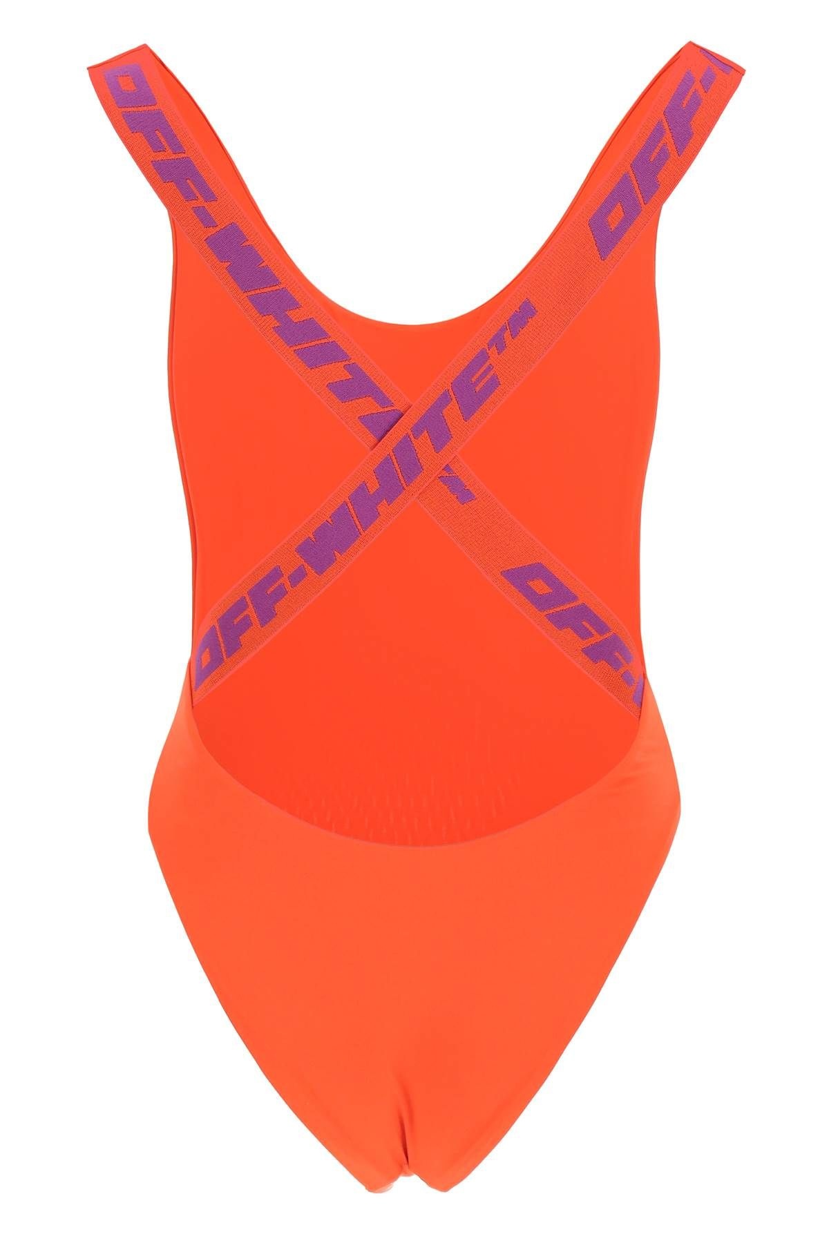 LOGO STRAPS SWIMSUIT - 2