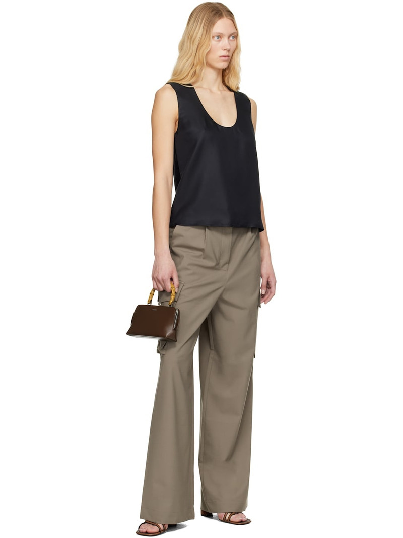 RÓHE Taupe Tailored Cargo Trousers outlook