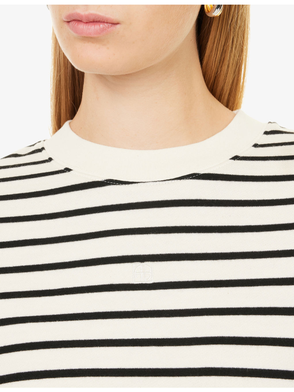 Dean Striped Cotton-Blend Sweatshirt - 5