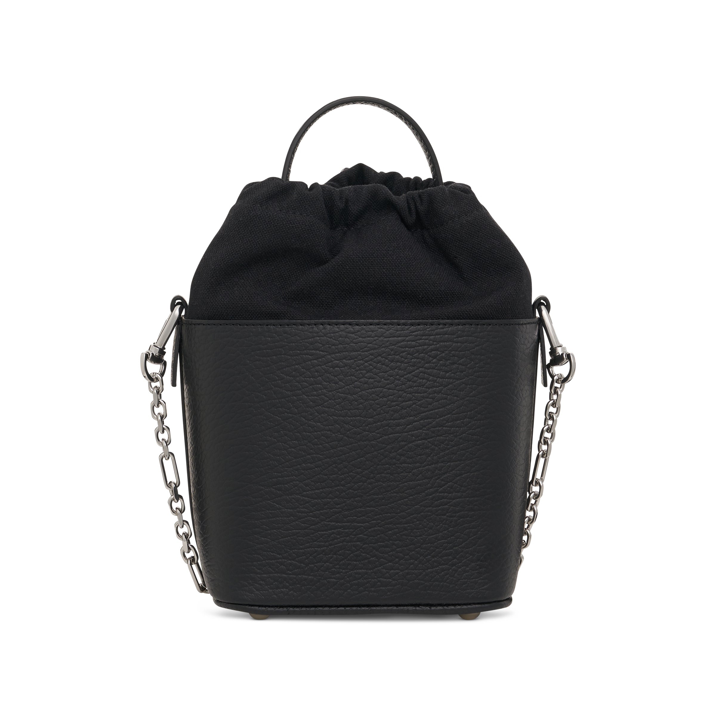 Small 5AC Bucket Bag in Black - 3