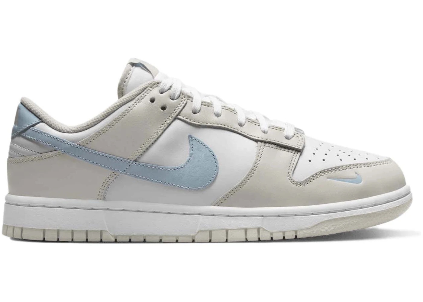 Nike Dunk Low Light Bone Armory Blue (Women's) - 1