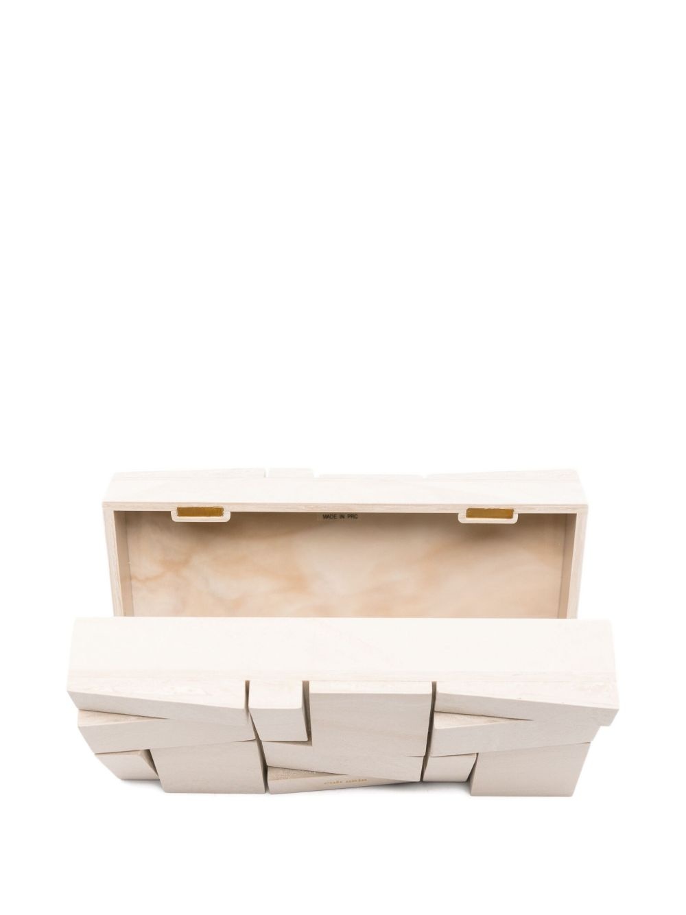Galleria geometric-block clutch bag - 5