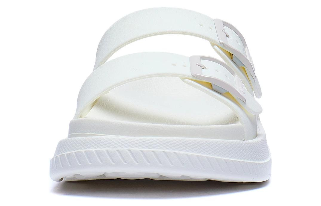 (WMNS) Li-Ning Clap Slippers 'White' AGAT008-1 - 4