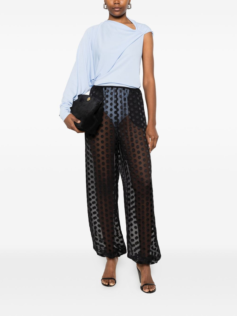 THE ANDAMANE Serena draped bodysuit outlook