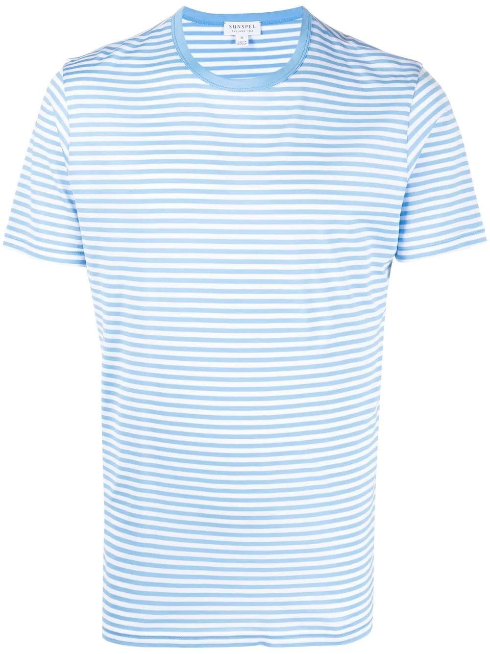 striped cotton T-shirt - 1