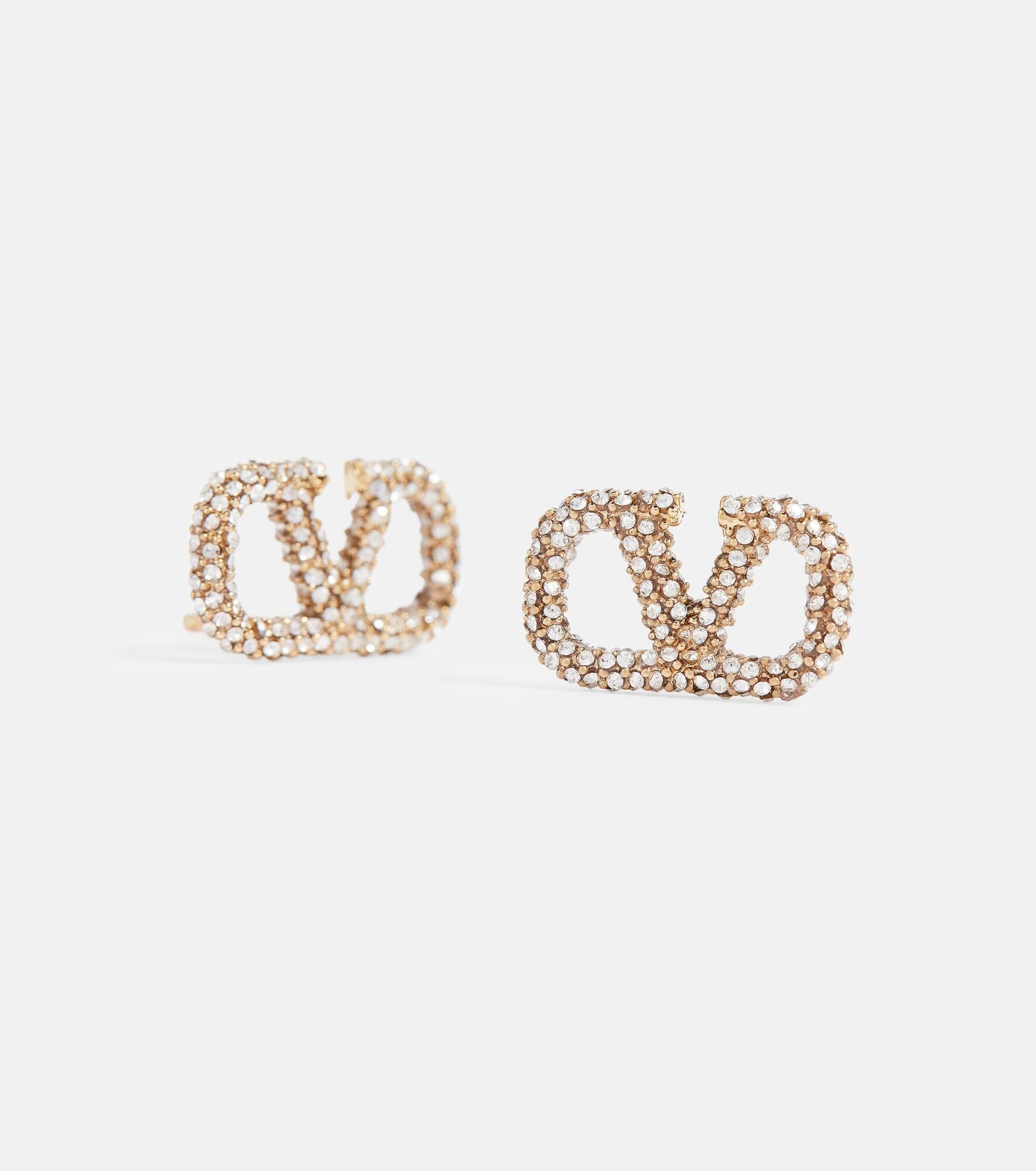 VLOGO embellished earrings - 4