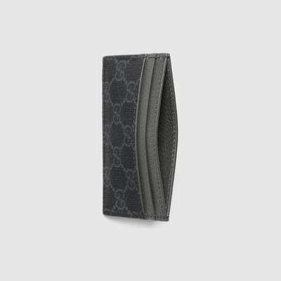 GUCCI GG card case with GG detail outlook