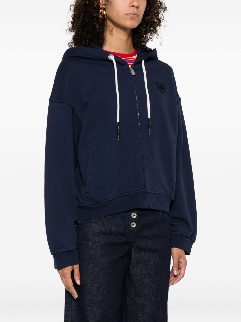 zip-up hoodie - 3
