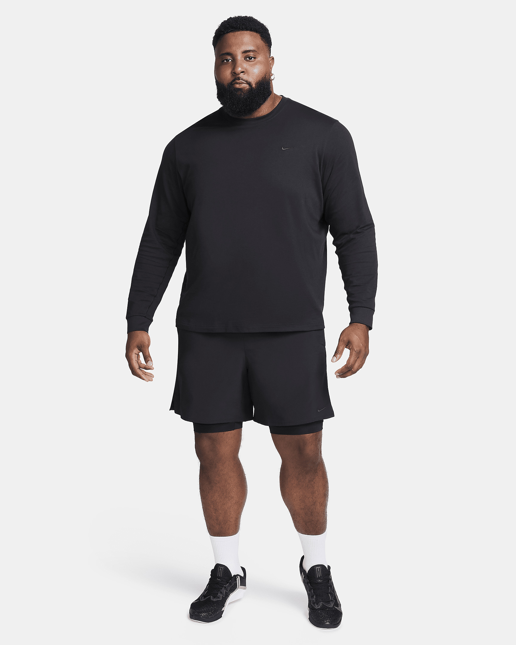 Nike Primary Men's Dri-FIT Long-Sleeve Versatile Top - 13