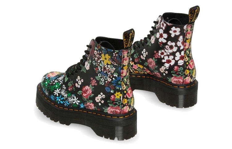 (WMNS) Dr. Martens Sinclair Jungle Mash Pascal Mid-Top Martin Boots Multicolor 27128001 - 5