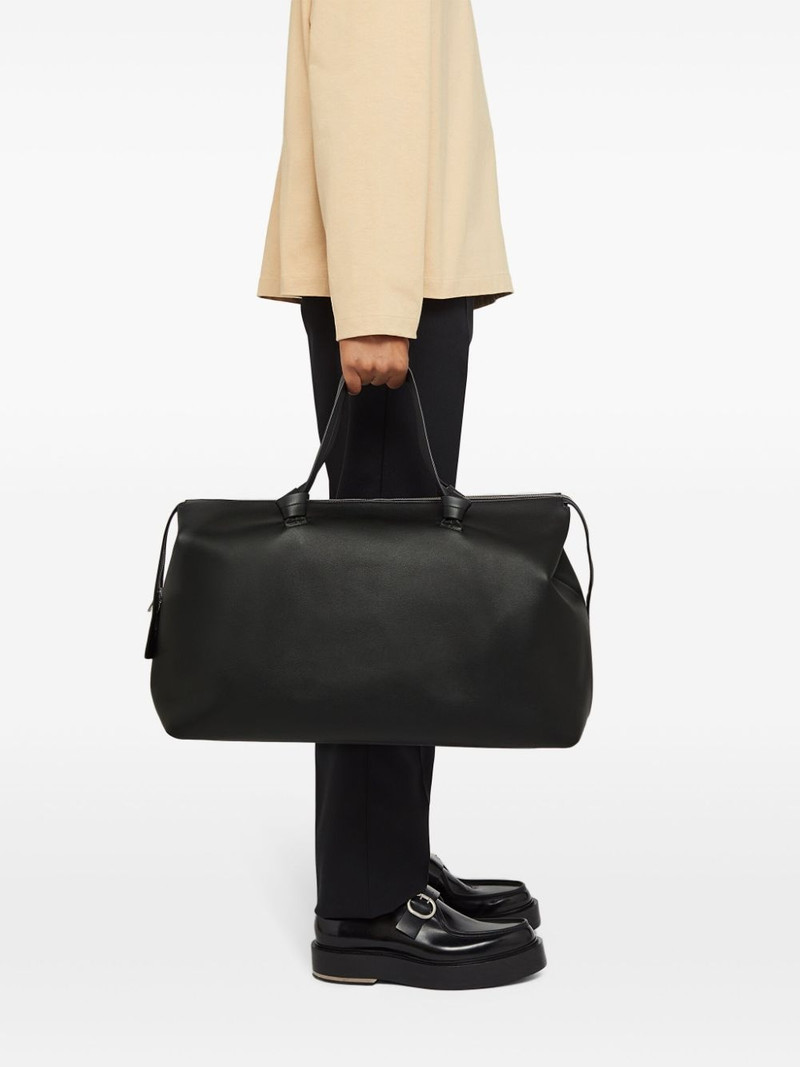 Jil Sander Knot leather duffle bag outlook