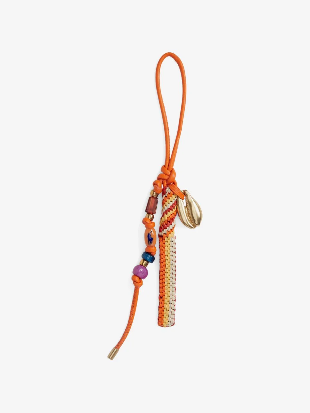 bead-embellishment keyring - 1