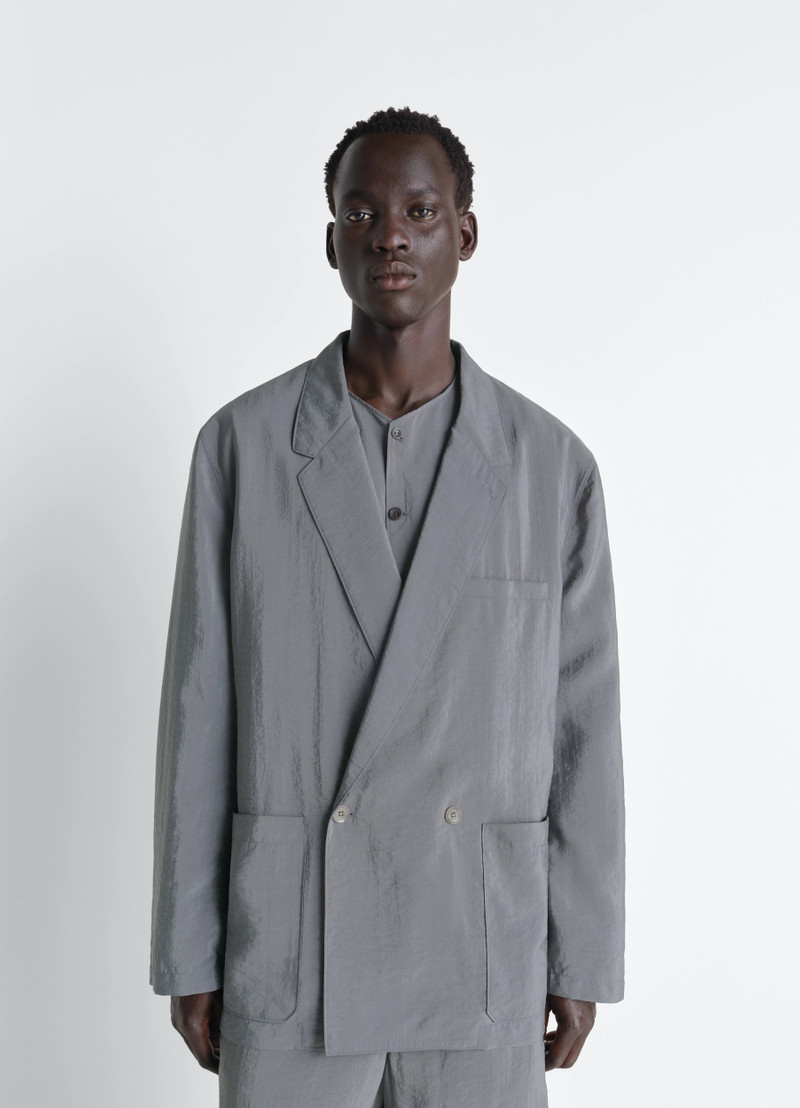 Lemaire SOFT DOUBLE BREASTED JACKET IN DRY SILK outlook