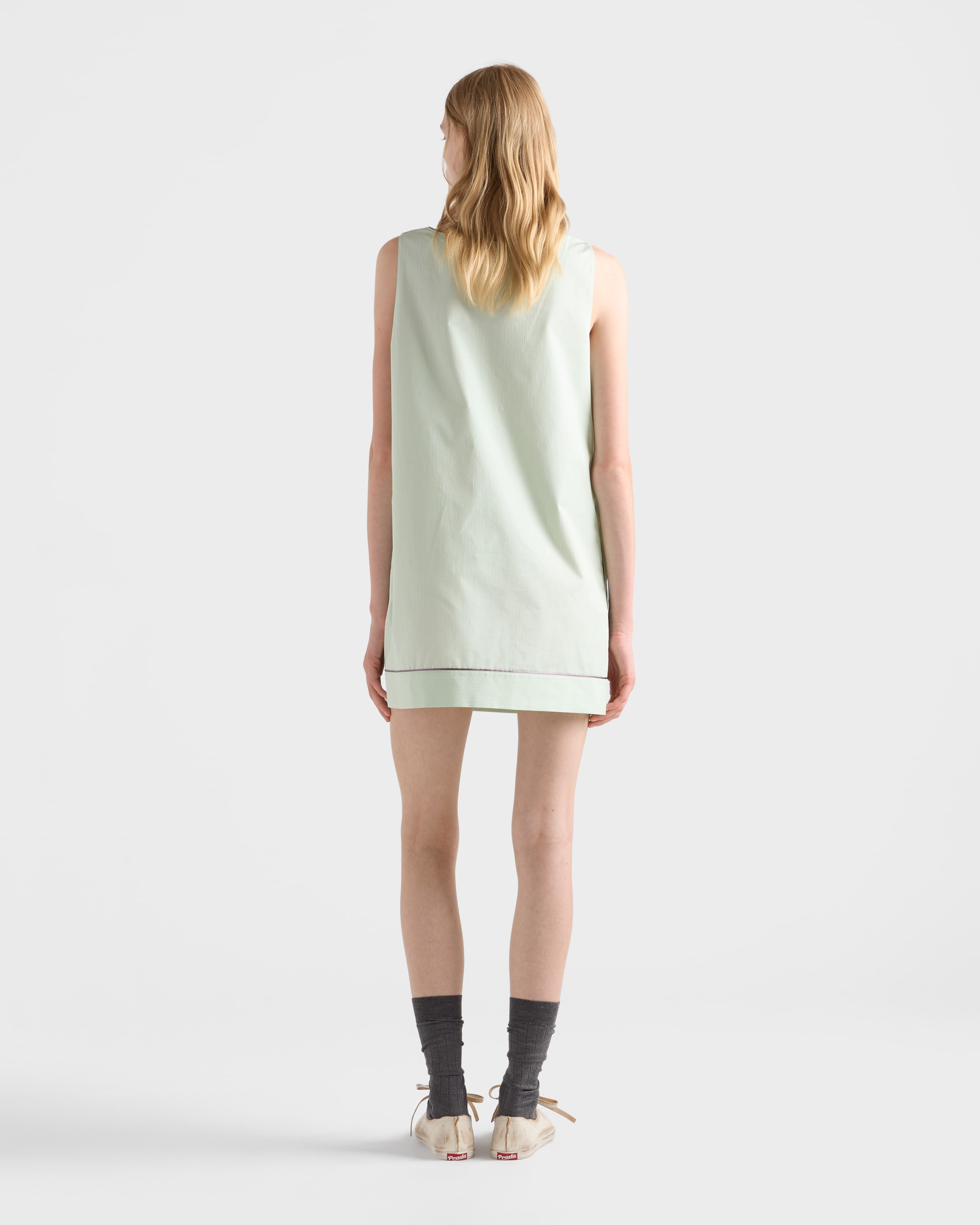Cotton mini-dress - 5