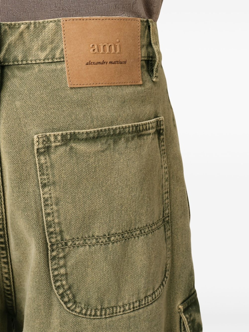 wide-leg Bermuda shorts - 5