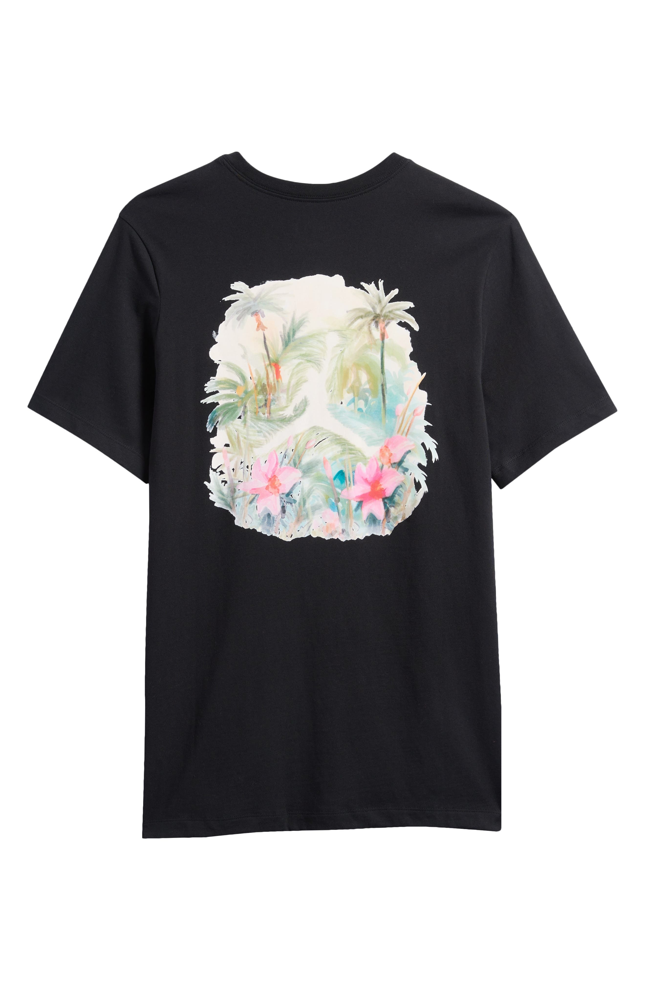 Jordan Flight Essentials Summertime Vibes Graphic T-Shirt in Black/White at Nordstrom - 7